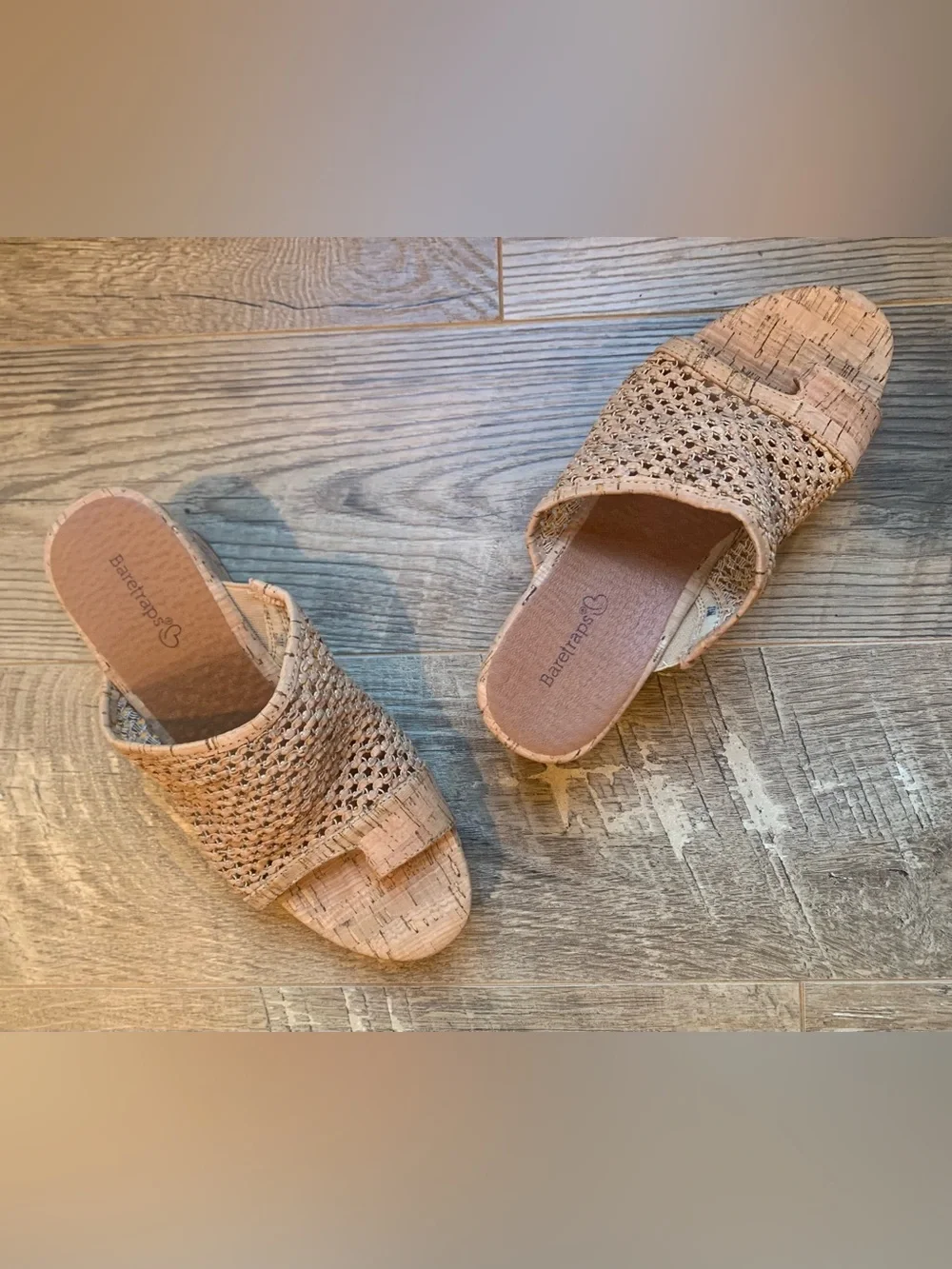 Baretraps Women's Bethie Wedge Sandals NWOT - 7.5M